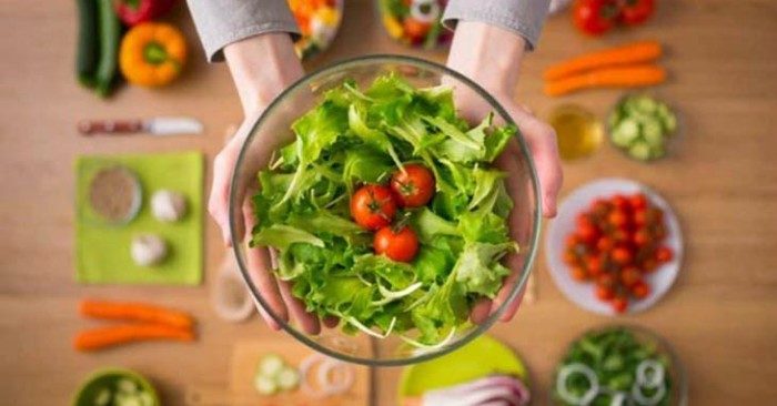 chế độ ăn chay lành mạnh tốt cho sức khỏe