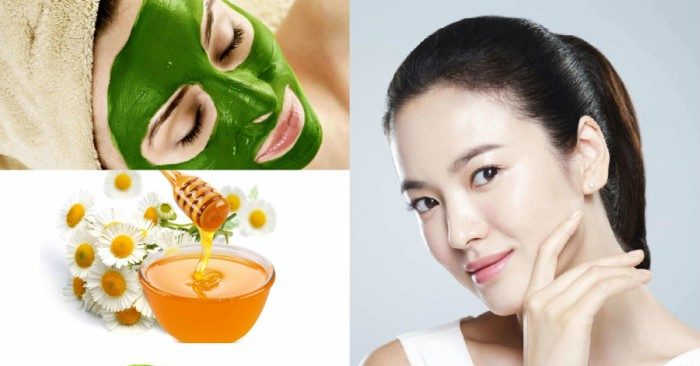 trắng da, sạch nám nhờ mặt nạ từ các loại rau xanh
