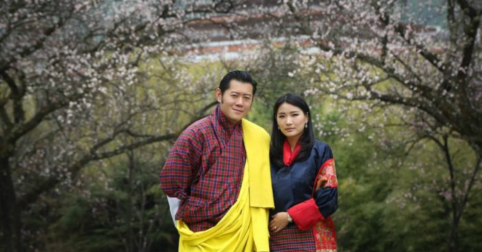 Đức vua thứ 5 của Bhutan cùng hoàng hậu Jetsun Pema