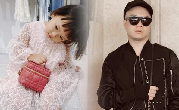 NTK Đỗ Mạnh Cường sắm cây đồ hiệu giá gần một trăm triệu đồng cho bé Yuli, con nuôi thứ tám của anh.