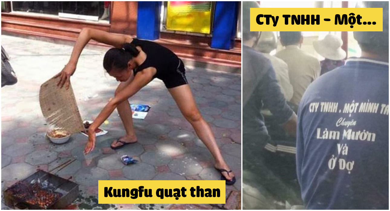 Ảnh hài hước vui nhộn: Kungfu quạt tha