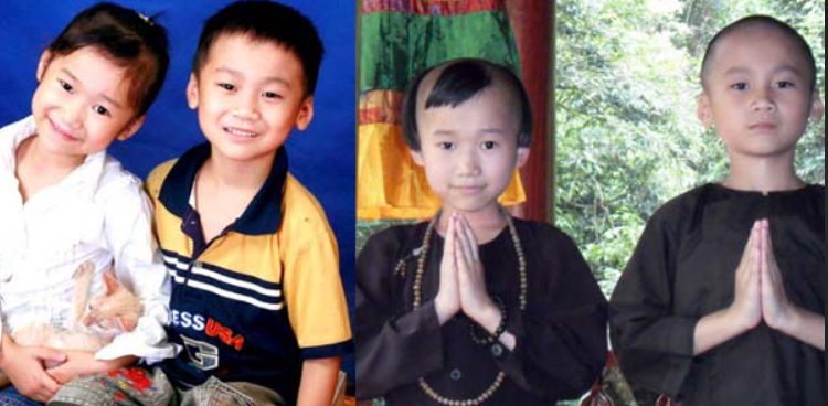 hai con của tiến sĩ