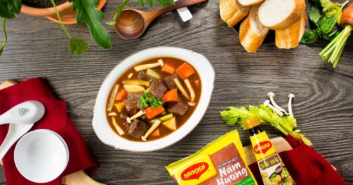 Cách nấu bò sốt vang kiểu pháp ăn cùng bánh mình ngon cực