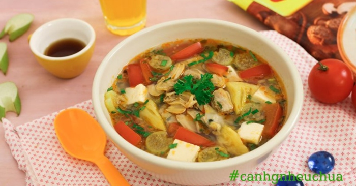 Cách nấu canh ngao đậu phụ ngon ngọt tại nhà