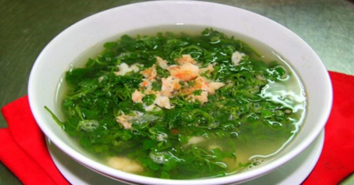 cách nấu món canh cua rau ngót ngon miệng