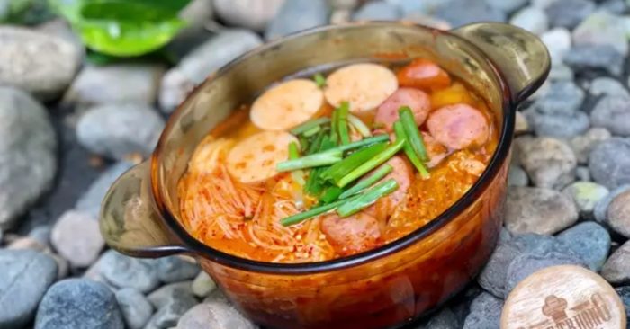 Cách làm canh kim chi chay cho ngày rằm