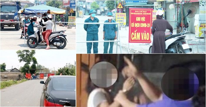 Năm người ở xã Phong An đã băng đường ruộng đi vào khu vực xã Phong Hiền (huyện Phong Điền, Thừa Thiên Huế) - nơi đang bị phong tỏa vì COVID-19 - để… đánh ghen.