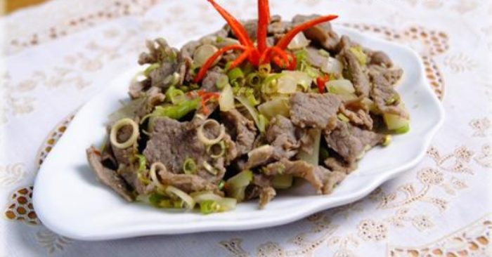Cách nấu bò xào xả ớt cay nồng, đậm vị