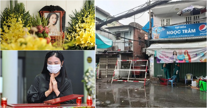 Hoa hậu Ngọc Hân tiễn biệt họa hậu Thuy Thủy; phong tỏa khu Mả Lạng