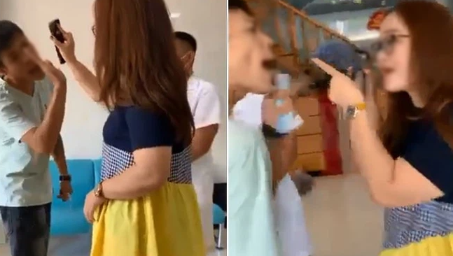chủ phòng khám nha khoa tát khách hàng