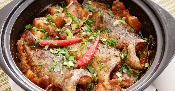 Cách nấu cá rô kho tộ thơm ngon đậm đà hương vị, sắc thái, món ăn, trổ tài, nội trợ, phụ nữ việt nam.