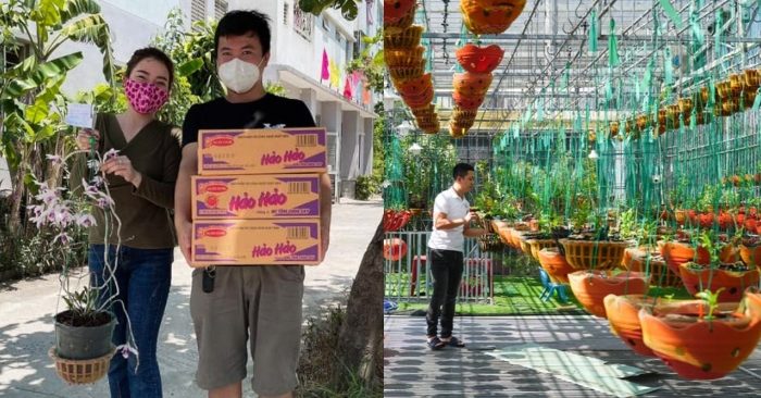 Người phụ nữ đổi 2.000 giò lan lấy mỳ tôm, khẩu trang
